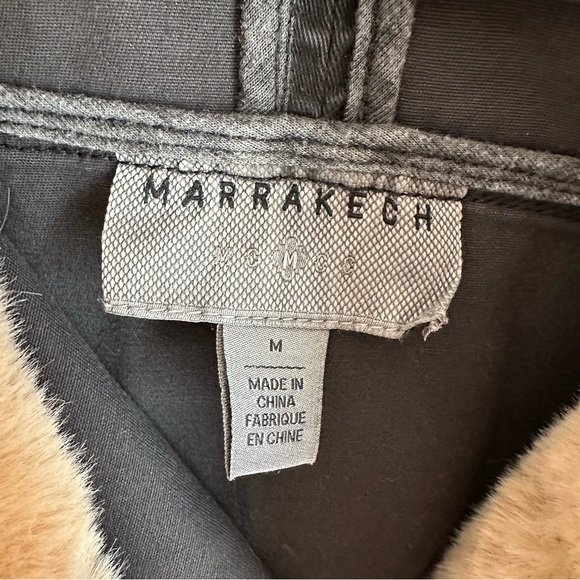 Anthropologie Marrakech Faux Fur Aviator Jacket - Picture 6 of 7